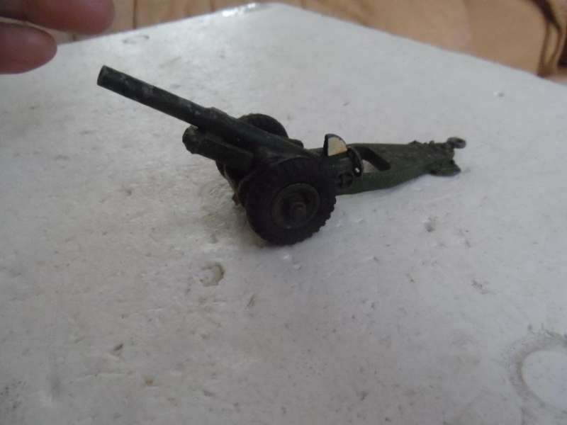 Dinky Toys #693 Howitzer Field Gun - Original Vintage- UNBOXED  [M43]
