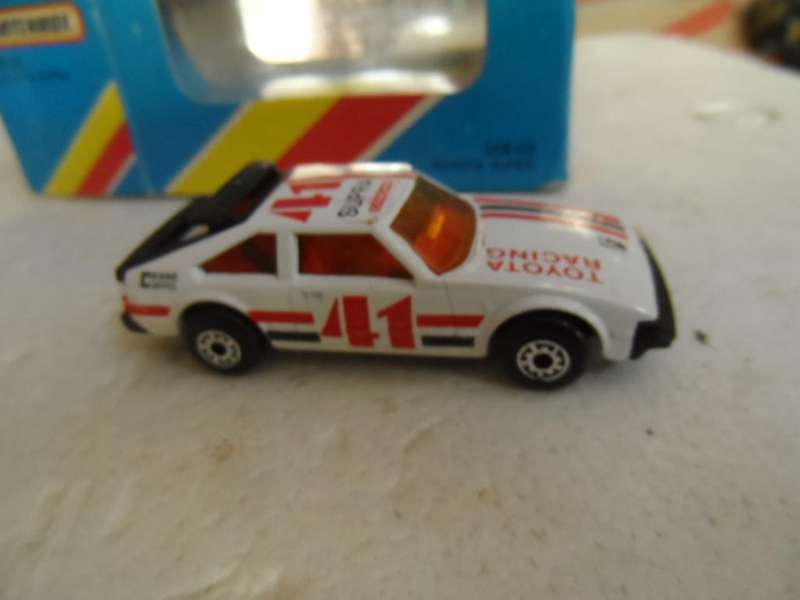 Matchbox #60 Toyota Supra. White, With Original Box.   [m300]