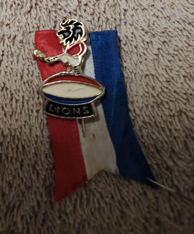 Vintage Lion Rugby pin