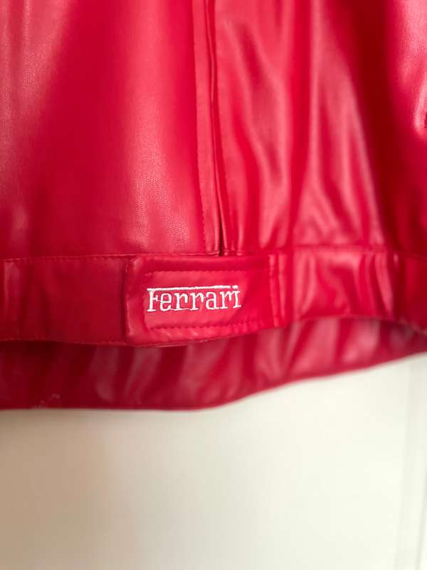 Vintage Ferrari F1 leather jacket - XL