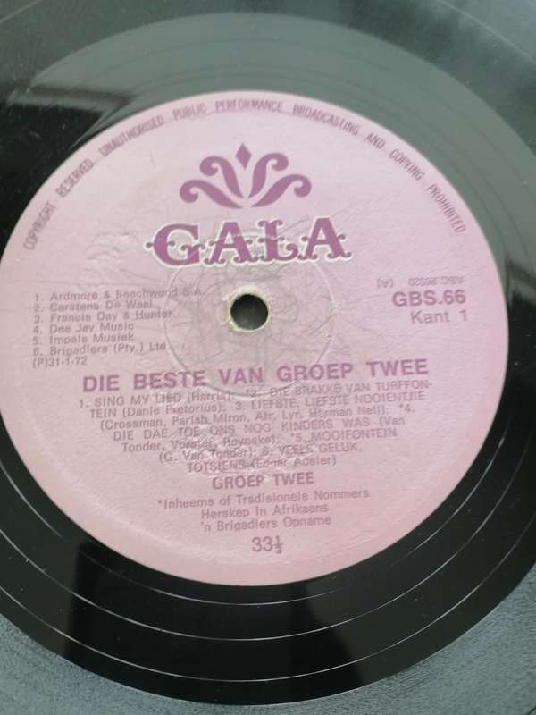 Die Beste van Groep Twee LP