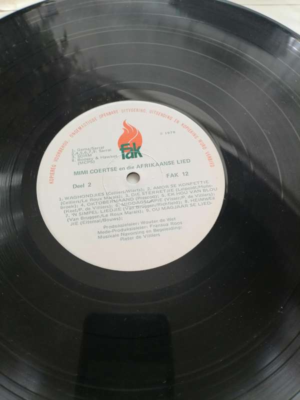 Mimi Coertse en Die Afrikaanse Lied Double LP