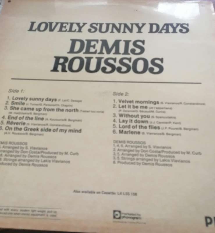 2 x LPS Demis Roussos