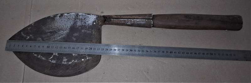 Vintage Japanese Tuna/Whale cutting knife - Long Handle - Makers Mark on blade