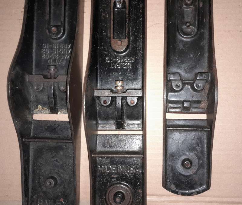 3 hand plane bases - as per pics