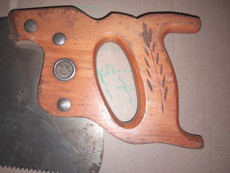 Vintage Kingstone Phil USA Warranted Superior Cast Steel saw  - As per pics