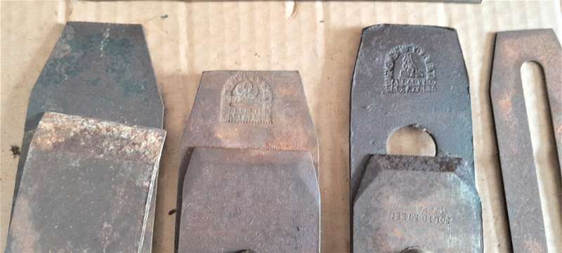 Vintage Wood Plane Cutters - As per pictures