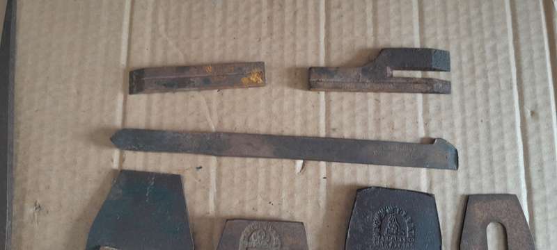 Vintage Wood Plane Cutters - As per pictures