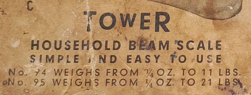 Vintage Tower Beam Scale   -As per pictures