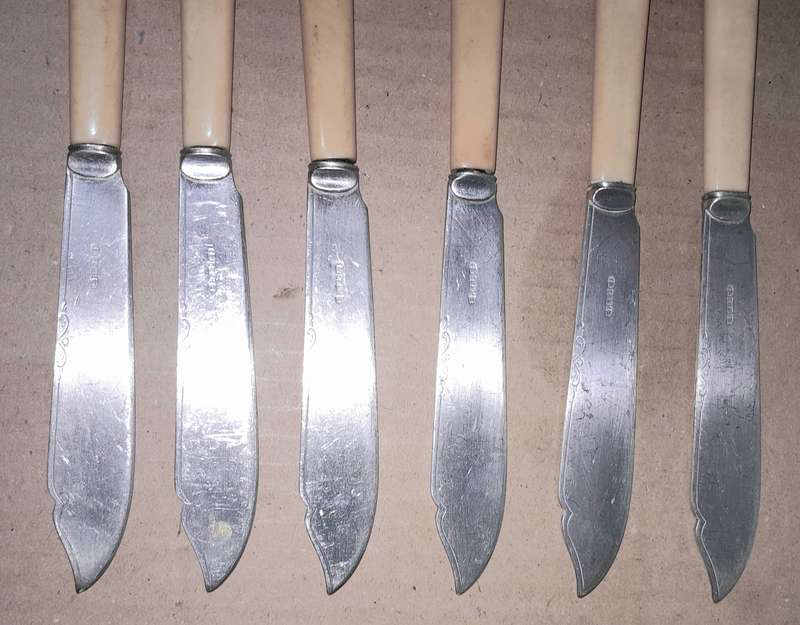 12 Pc FIsh Knives & Forks - R1 Start 50c increment
