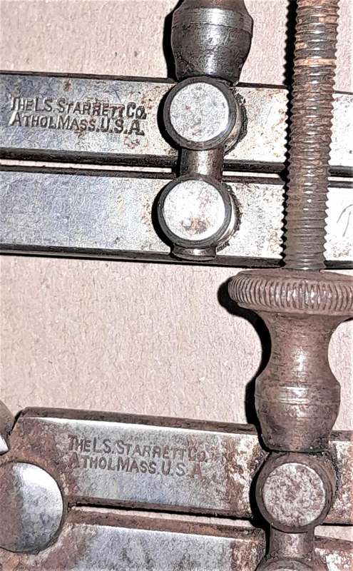 2 Vintage LS Starrett Calipers