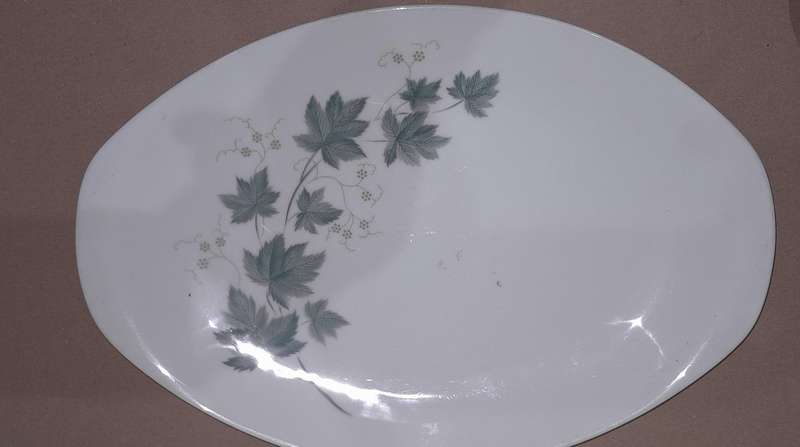 3 Vintage Platters - Queen Ann, Noritake, Wood & Sons