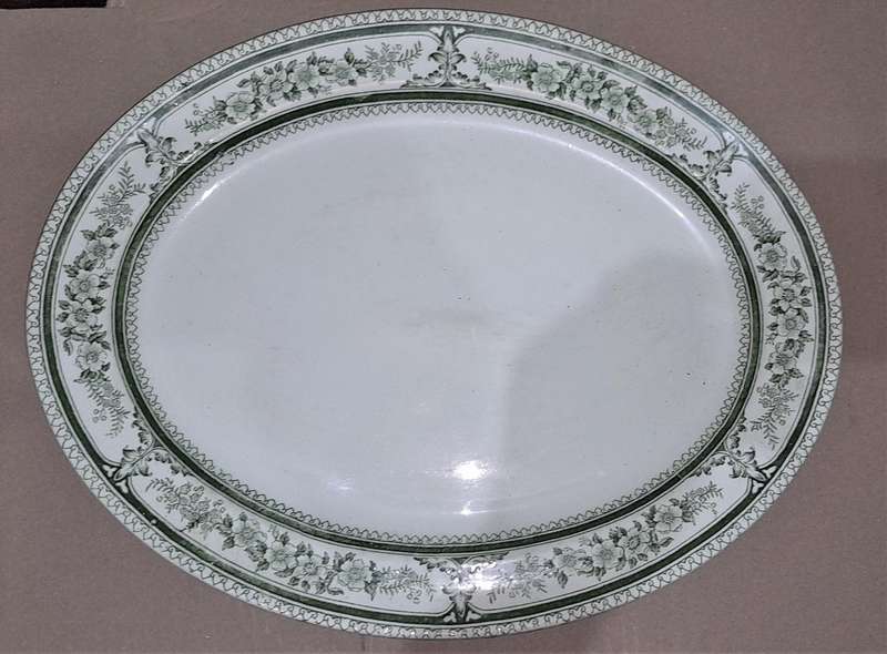 3 Vintage Platters - Queen Ann, Noritake, Wood & Sons