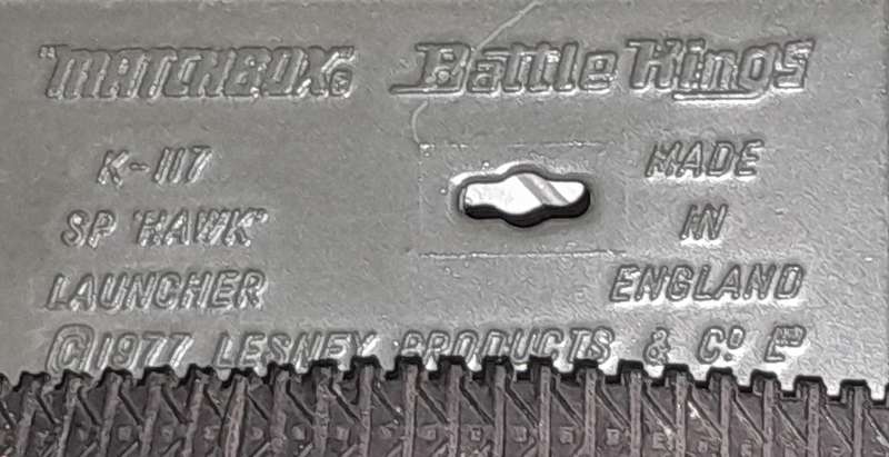 Matchbox Diecast - BattleKings K116 Artillery Truck + K117 Hawk Launcher