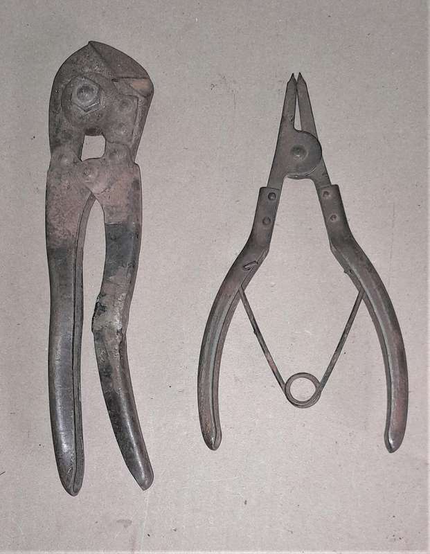 Circlip Pliers & Side Cutter (repaired)