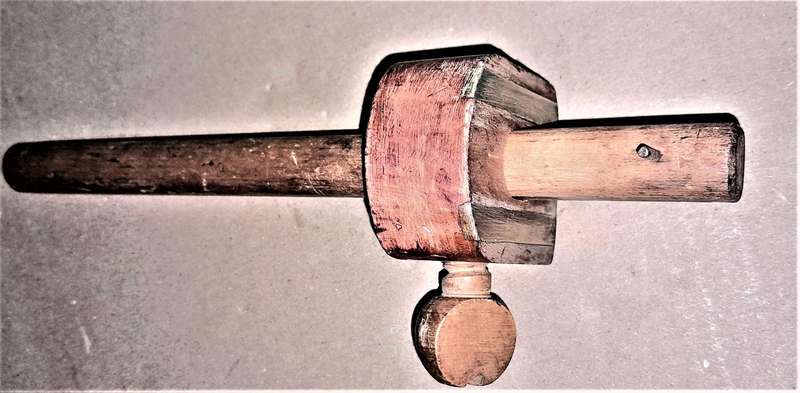 Antique early 1900s Disston Saw + a Marples Marking gauge
