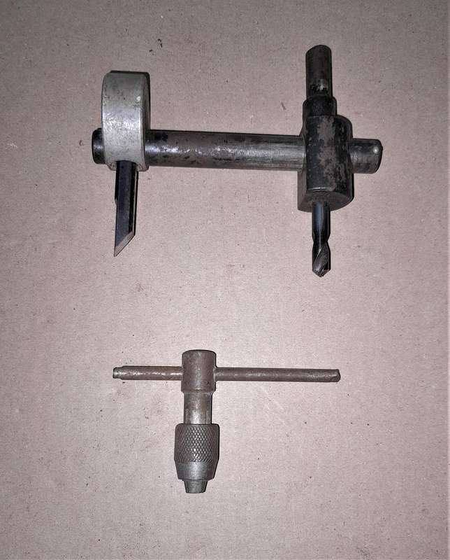 Adjustable Circular Bit + Tap Wrench