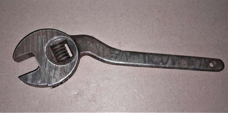 Vintage Adjustable "S" Wrench