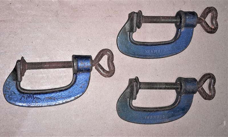 3x German 2" Clamps - Bid per clamp