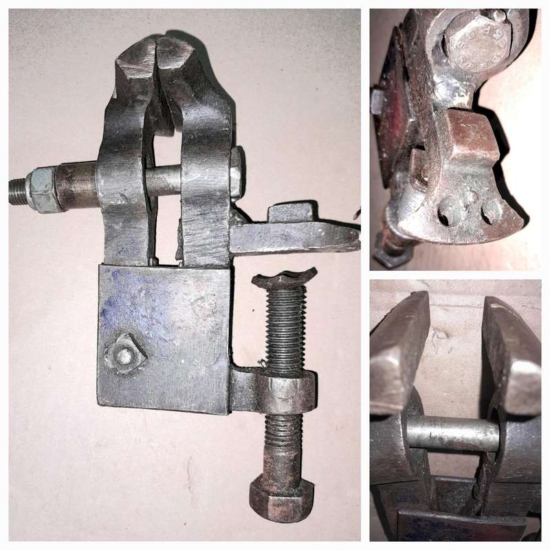 Vintage Blacksmiths Bench Clamp Vice - as per pictures
