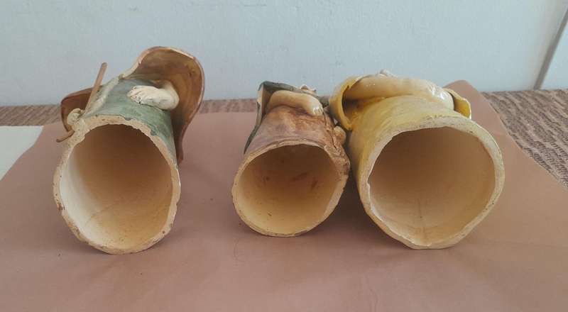 3 Ceramic Figures as per pictures - bid per figure