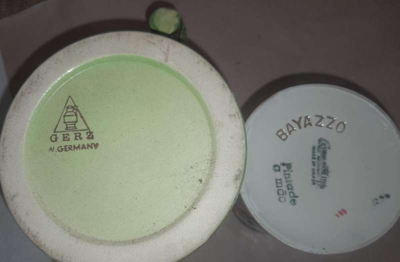 2 Tankards - Gerz Germany & Bayazzo Italy