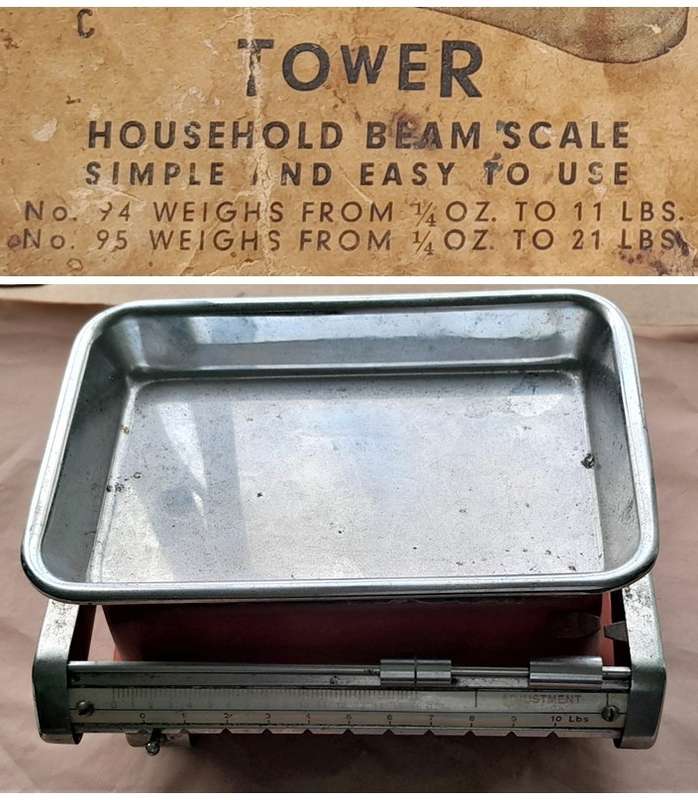 Vintage Tower Beam Scale   -As per pictures