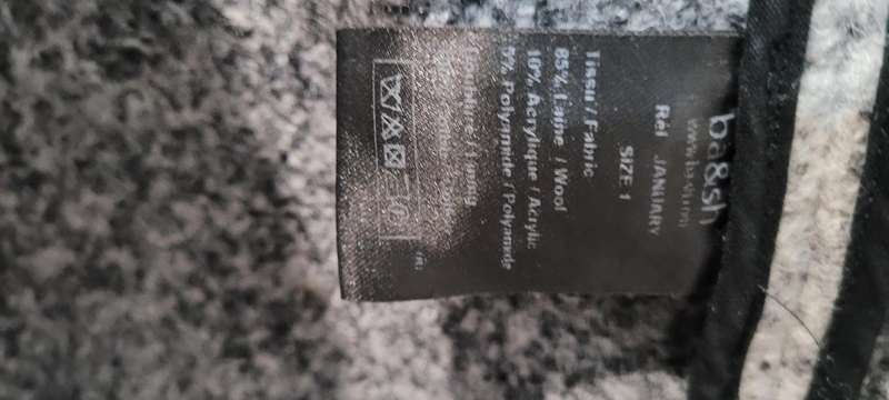 Grey wool coat