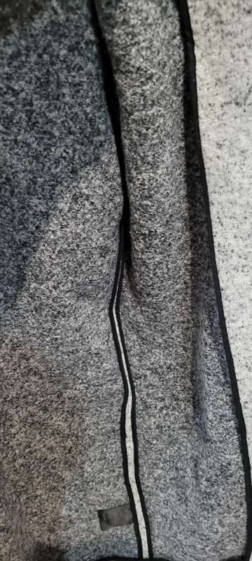 Grey wool coat