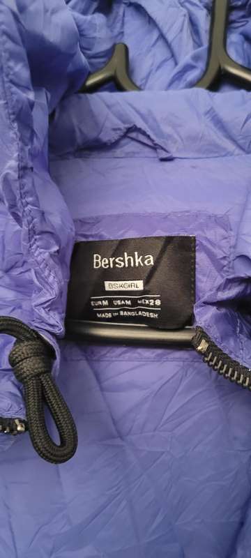 Bershka jacket stunning blue color