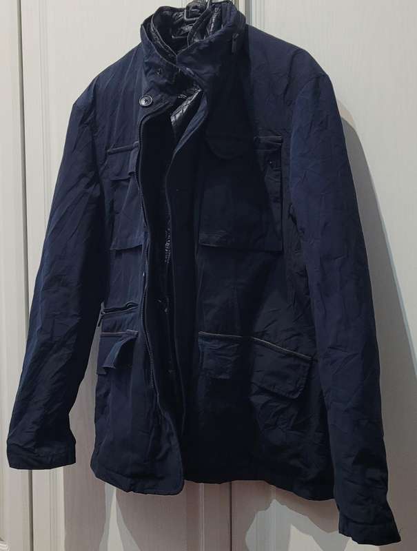 Massimo Dutti navy jacket (EUR L)