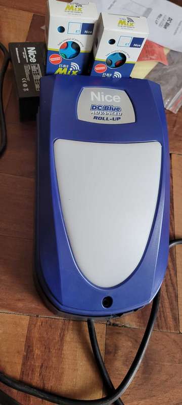 DC Blue Advanced Roll up garage door motor