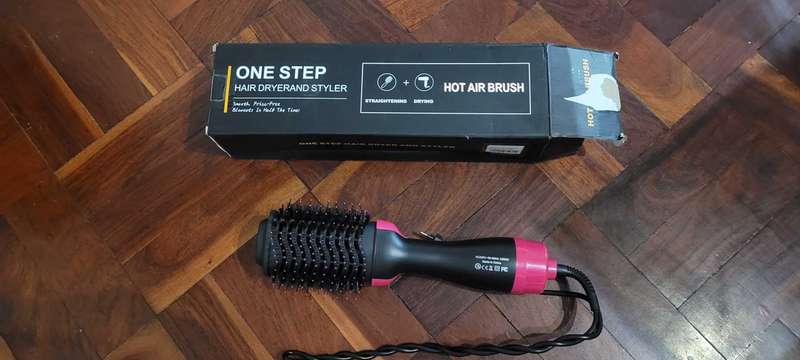 3-in-1 Hair Dryer, Volumiser & Styler with Ceramic Heater