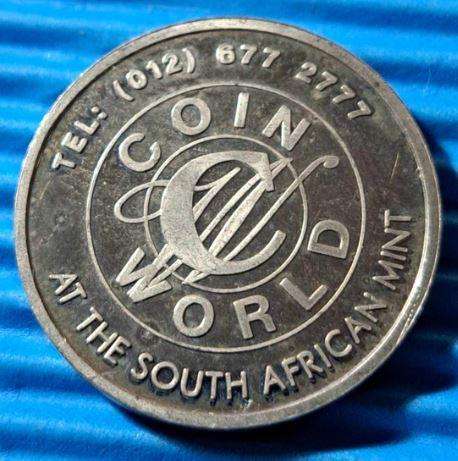 2009 SA Coin World Token - Rhino
