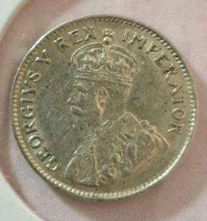 *** 1933 - SA UNION 3 PENCE IN MYLAR #2 ***