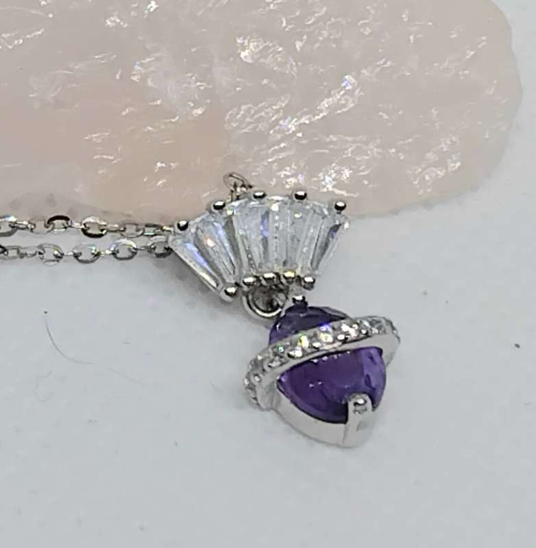 Quality Amethyst Necklace - Stunning!
