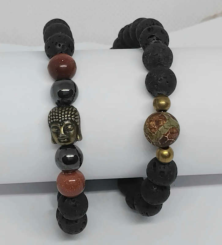 Genuine Lava Bracelets for the Guys & Girls