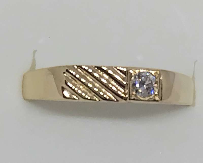 Certified Gold Diamond Ring - Reduced