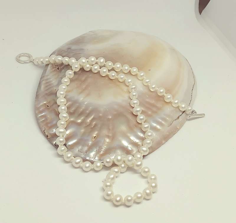 Genuine Pearl Necklace - Beautiful Quality