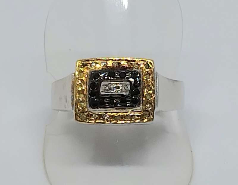 REDUCED - NATURAL RAW DIAMOND RING - UNIQUE