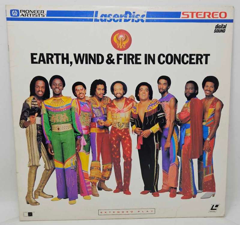 Earth Wind & Fire in Concert - Laser Disc
