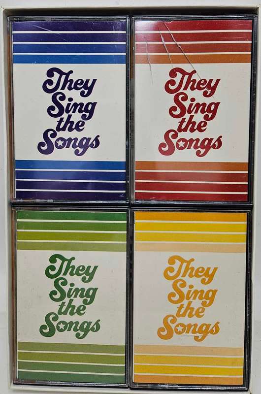 ~~~R1 START~~~Cassette Box Set - Readers Digest They Sing The Songs