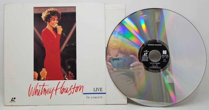 Whitney Houston - Live in Concert - Laser Disc