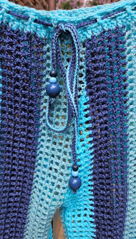 Handmade crochet two piece, size 38, new