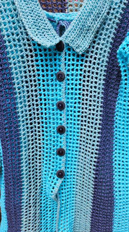 Handmade crochet two piece, size 38, new