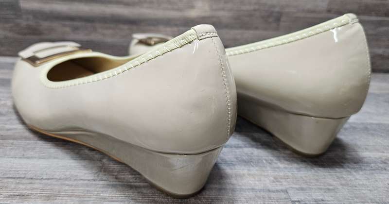 Miladys work pumps with small wedge  heels, size 8, very lightly worn