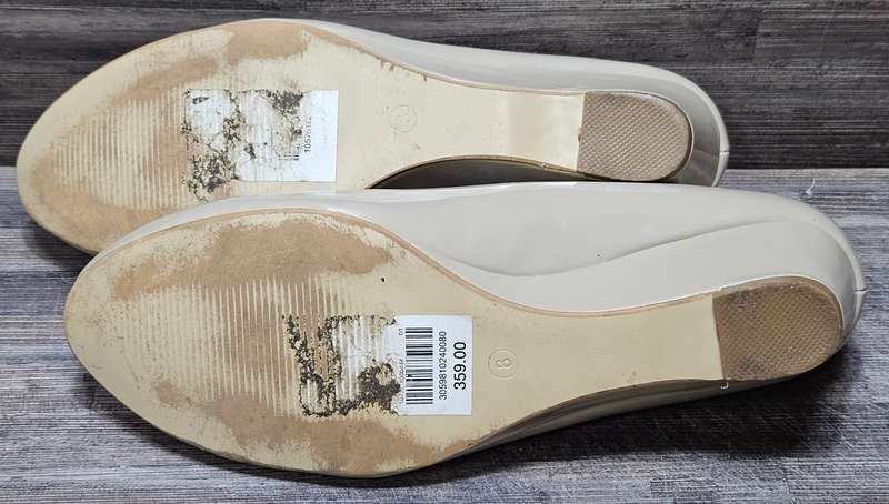 Miladys work pumps with small wedge  heels, size 8, very lightly worn