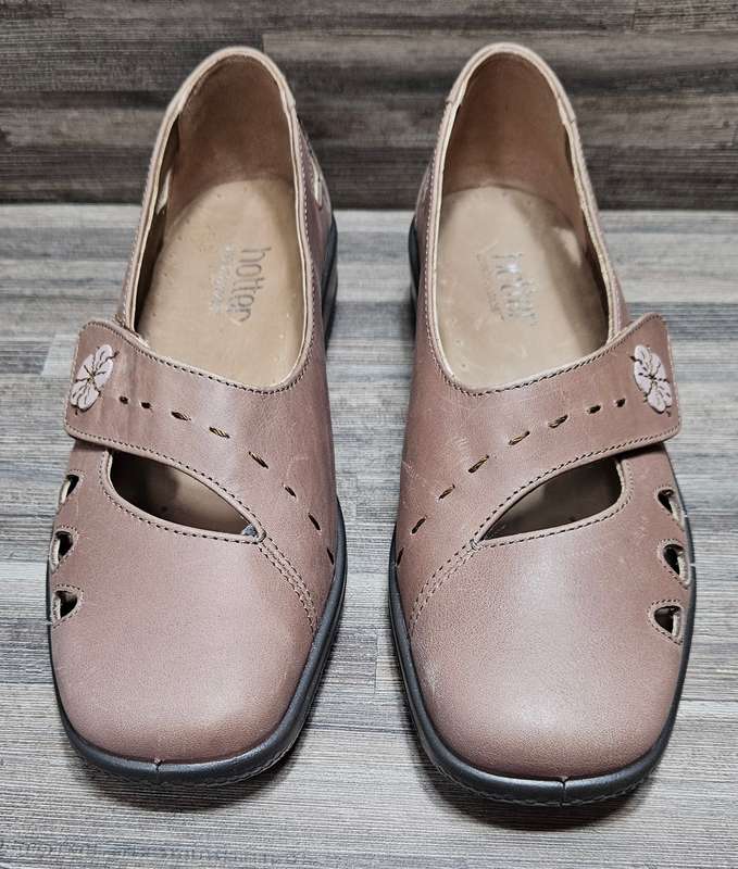 Hotter Bliss leather shoes, size 6, new