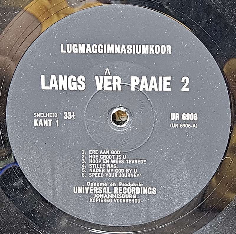 LANGS VER PAAIE 2 Vinyl Lp