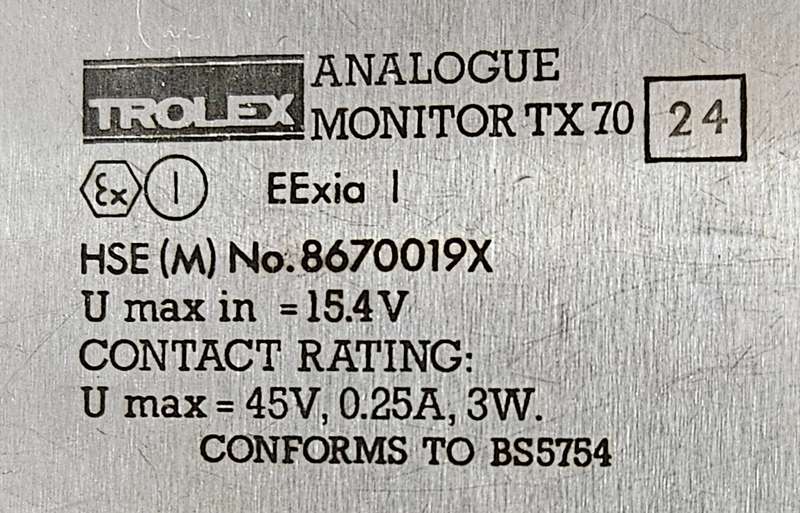 Trolex Analogue Monitor